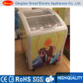 Pantalla de Mini Ice Cream Freezer, Ice Cream Freezer Display Mini